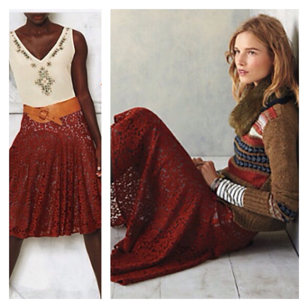 Anthropologie Moulinette Soeurs Nolana Skirt